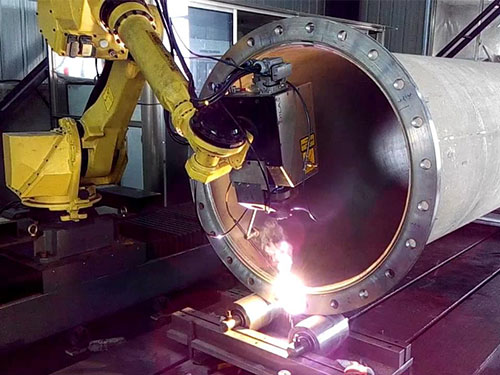 激光修复海洋用管